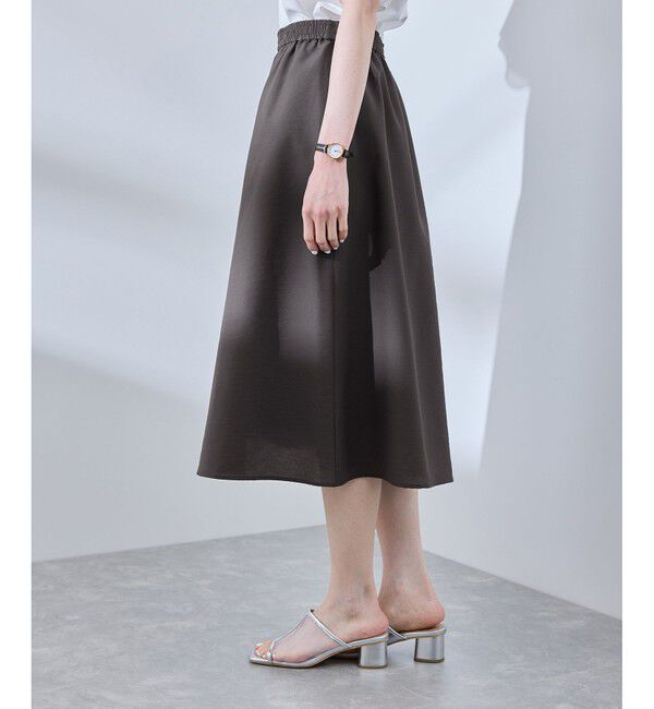 Rope&rsquo;Picnic「【UVケア・遮熱】Comfort Seriesコンフォートシリーズ/着丈が選べるフレアスカート」|スカート|