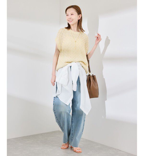 Rope&rsquo;Picnic「ポップコーン編みニットベスト」|ベスト・ジレ|