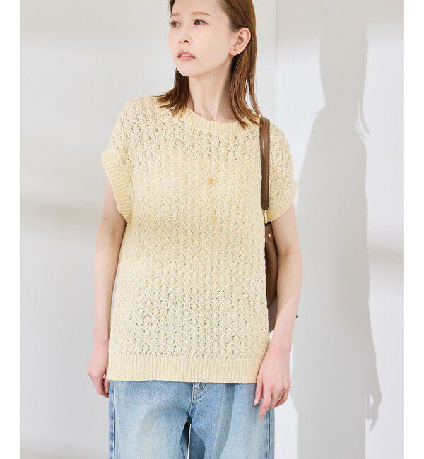 Rope&rsquo;Picnic「ポップコーン編みニットベスト」|ベスト・ジレ|