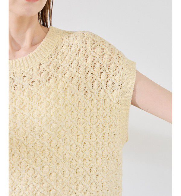 Rope&rsquo;Picnic「ポップコーン編みニットベスト」|ベスト・ジレ|