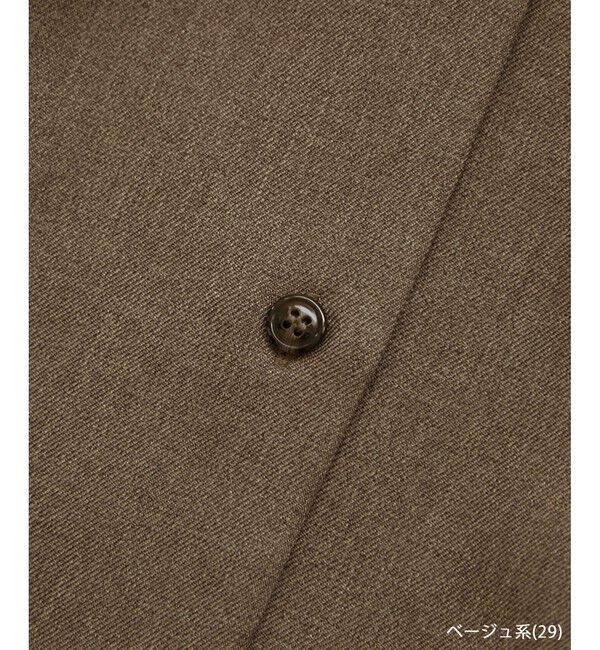 Rope&rsquo;Picnic「【低身長・小柄さんサイズ】ウールライクウエストタックジャンパースカート/セットアップ対応」|ワンピース|