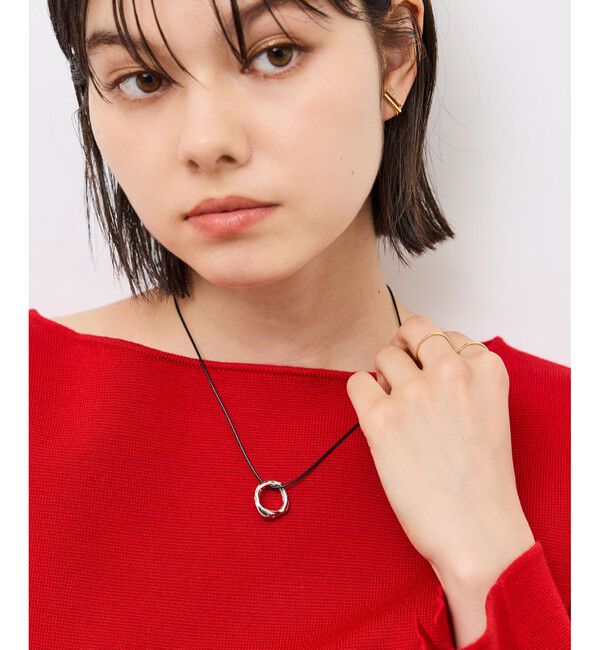 ROPE PICNIC PASSAGE「マルチWAYサークルトップコードネックレス」|ネックレス|