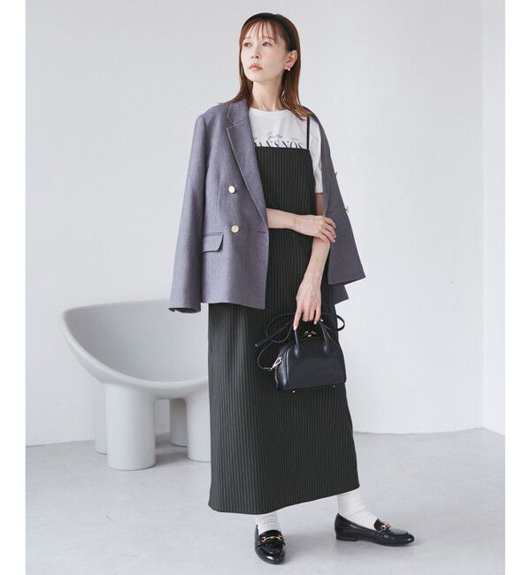 Rope&rsquo;Picnic「ストライプアイラインキャミワンピース/セットアップ対応」|ワンピース|