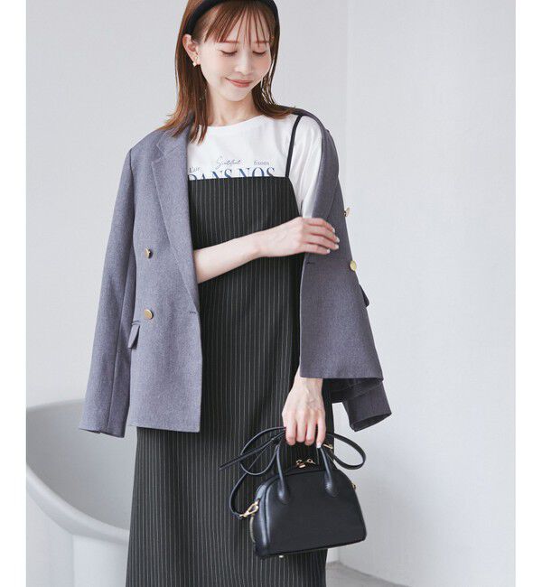 Rope&rsquo;Picnic「ストライプアイラインキャミワンピース/セットアップ対応」|ワンピース|