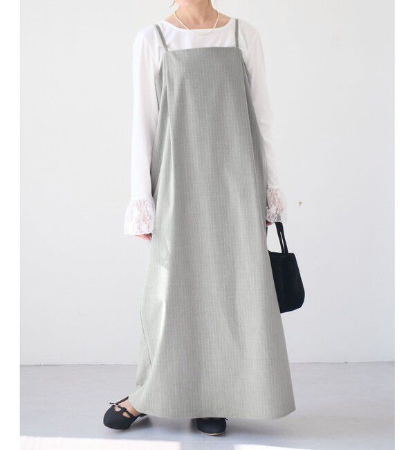 Rope&rsquo;Picnic「ストライプアイラインキャミワンピース/セットアップ対応」|ワンピース|