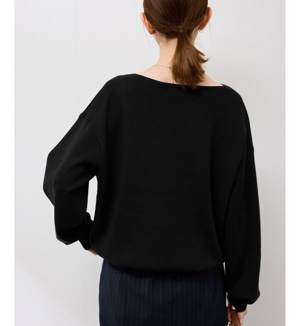 Rope&rsquo;Picnic「マシュマロニットVネックプルオーバー/イージーケア・リンクコーデ」|ニット・セーター|