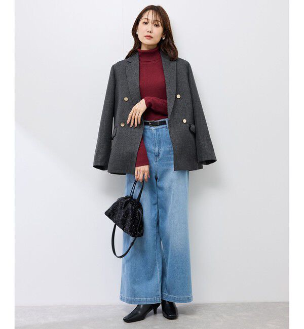 Rope&rsquo;Picnic「スリートーンツイードジャケット/セットアップ対応」|テーラードジャケット|