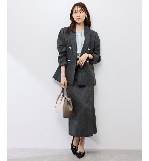 Rope&rsquo;Picnic「スリートーンツイードジャケット/セットアップ対応」|テーラードジャケット|