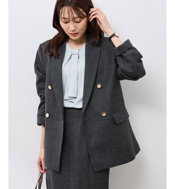 Rope&rsquo;Picnic「スリートーンツイードジャケット/セットアップ対応」|テーラードジャケット|