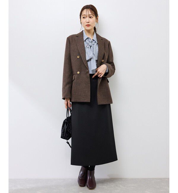 Rope&rsquo;Picnic「スリートーンツイードジャケット/セットアップ対応」|テーラードジャケット|