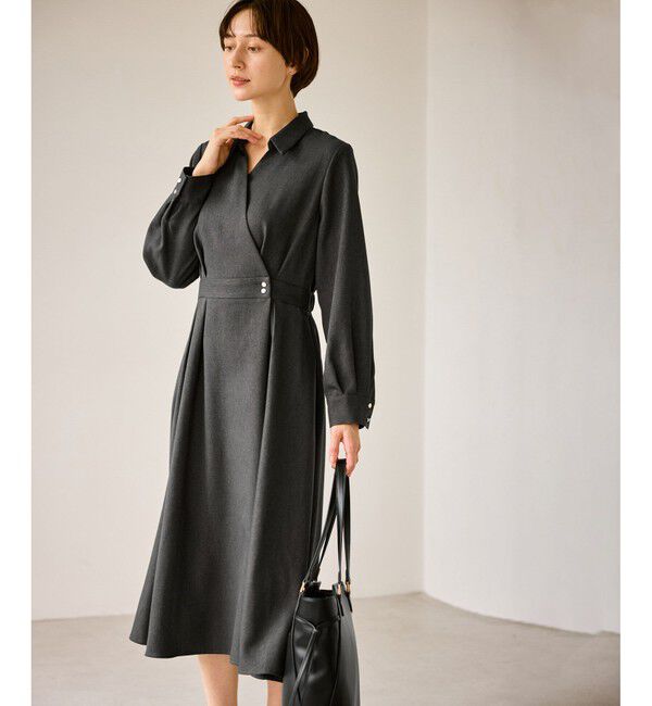 Rope&rsquo;Picnic「カシュクールシャツコンシャスワンピース」|ワンピース|