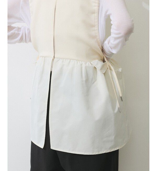 ADAM ET ROPE'「【WEB限定】2WAYペプラムジレトップス」|Tシャツ・カットソー|