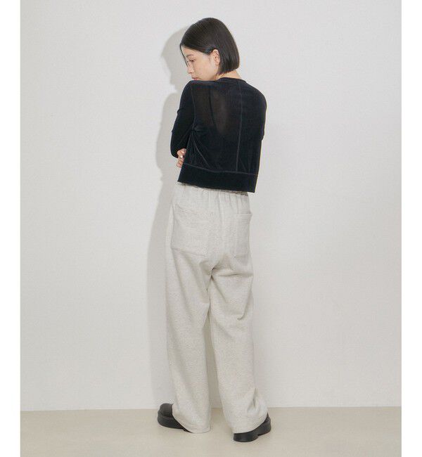 ADAM ET ROPE'「【WEB限定】ワイドスウェットパンツ」|チノ|