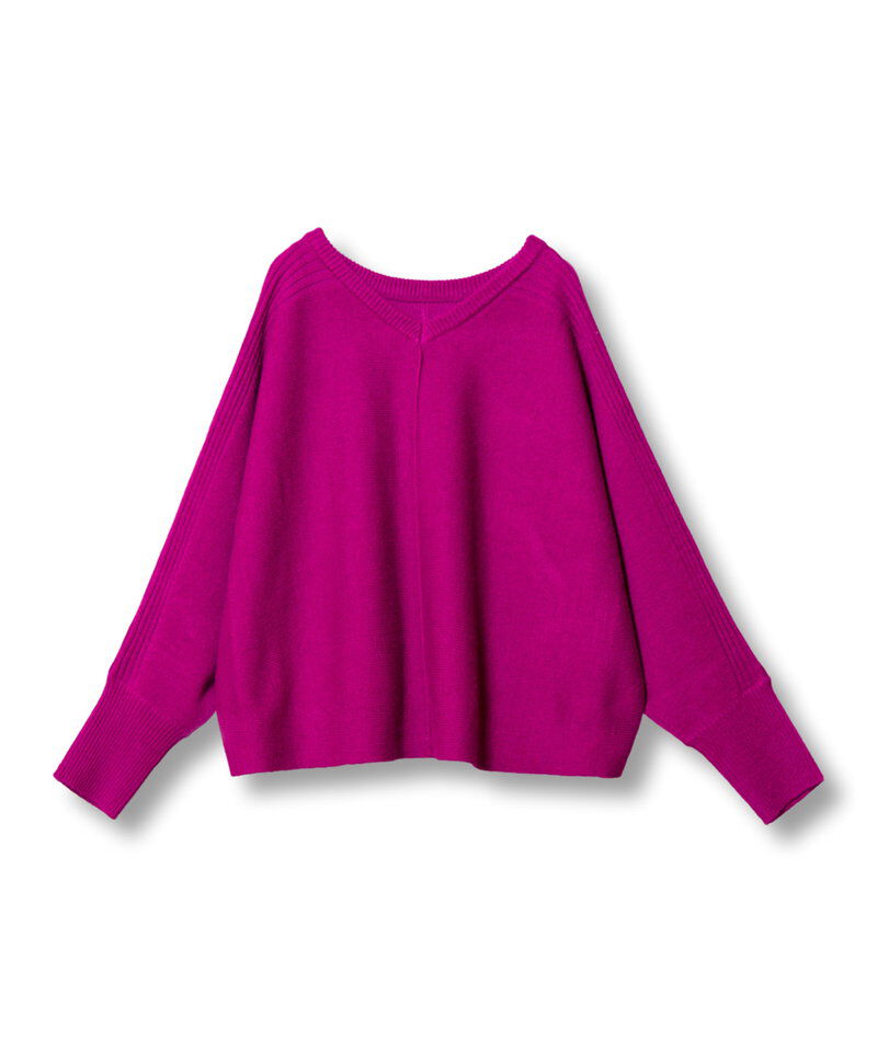  「2WAYドルマンニットプルオーバー」|ニット・セーター|