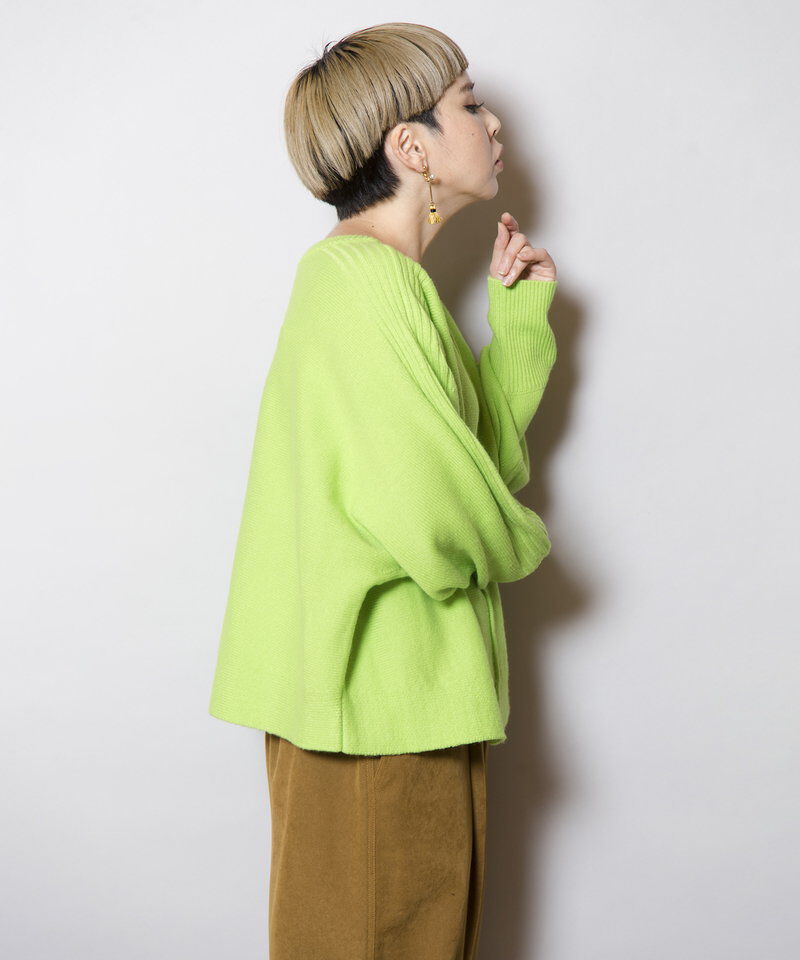  「2WAYドルマンニットプルオーバー」|ニット・セーター|