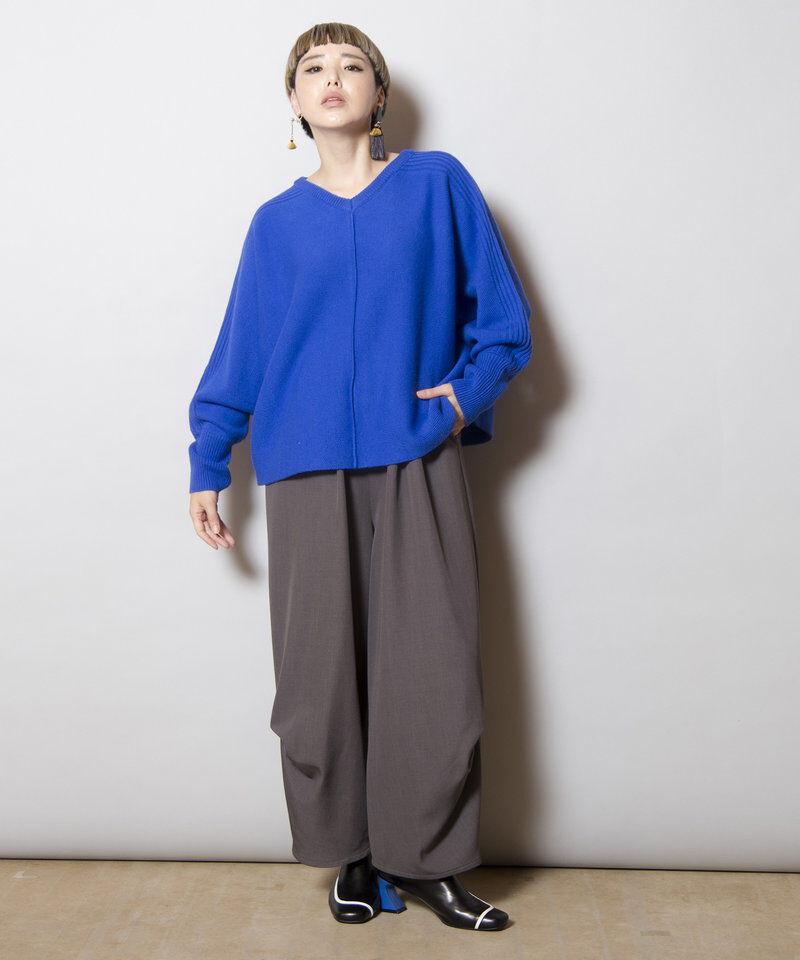  「2WAYドルマンニットプルオーバー」|ニット・セーター|