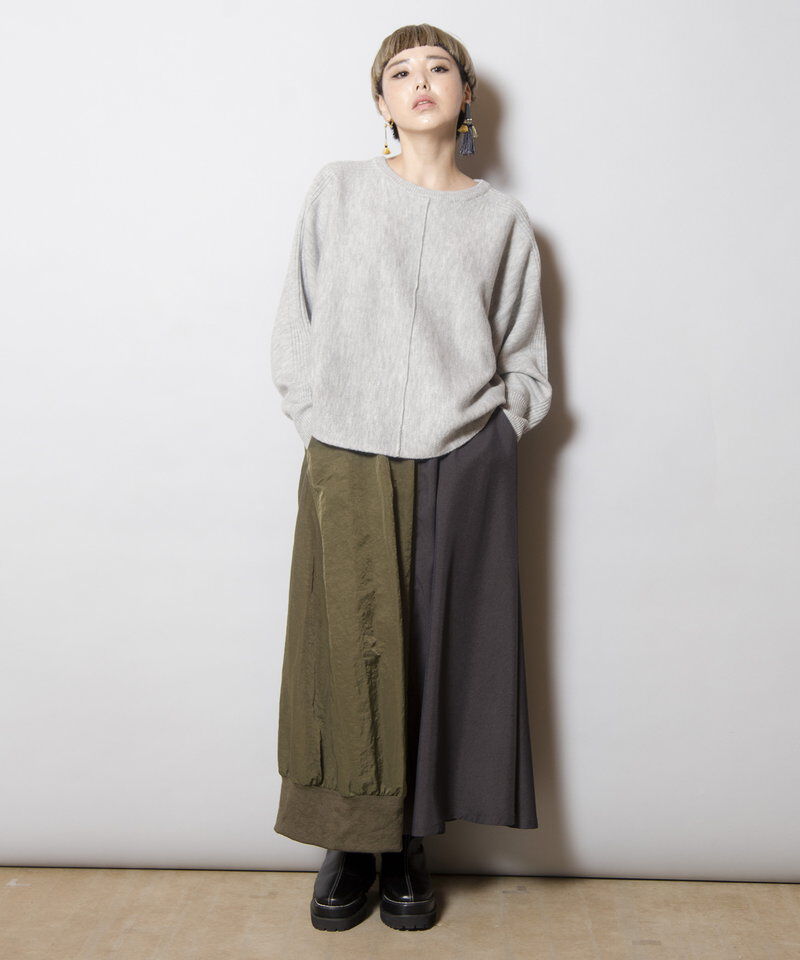  「2WAYドルマンニットプルオーバー」|ニット・セーター|