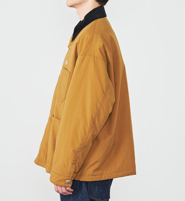 DANTON「DANTON | 中綿ナイロン カバーオールジャケット MEN」|ダウン|