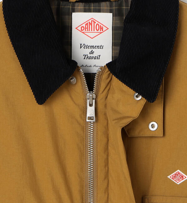 DANTON「DANTON | 中綿ナイロン カバーオールジャケット MEN」|ダウン|