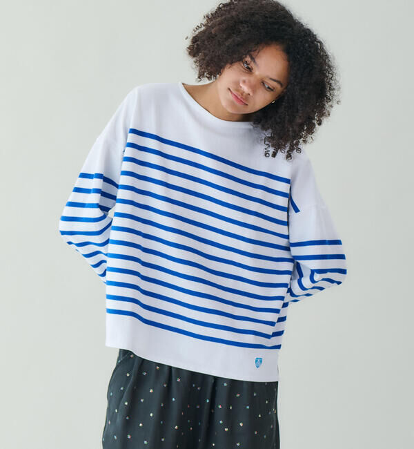 ORCIVAL「ORCIVAL | ラッセル ワイドセーラーTシャツ WOMEN」|Tシャツ・カットソー|