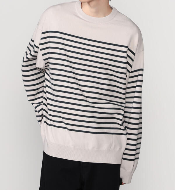 ORCIVAL「ORCIVAL | プレーティング プルオーバーニット MEN」|ニット・セーター|WHITE系1