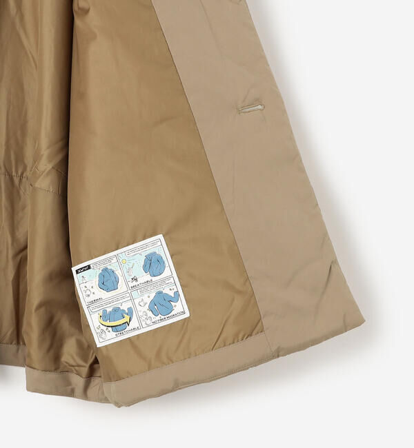 ORCIVAL「ORCIVAL | スタンドカラー中綿ブルゾン WOMEN」|ダウン|