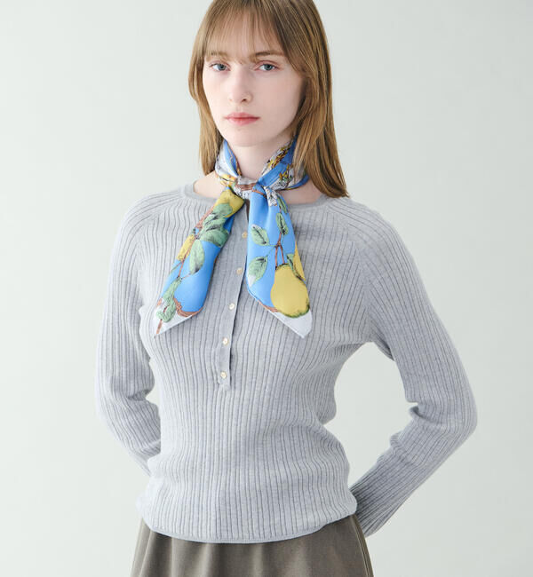  「manipuri | シルクスカーフ アンティークレシピ 65&times;65 WOMEN」|バンダナ・スカーフ|