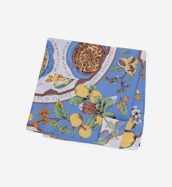  「manipuri | シルクスカーフ アンティークレシピ 65&times;65 WOMEN」|バンダナ・スカーフ|