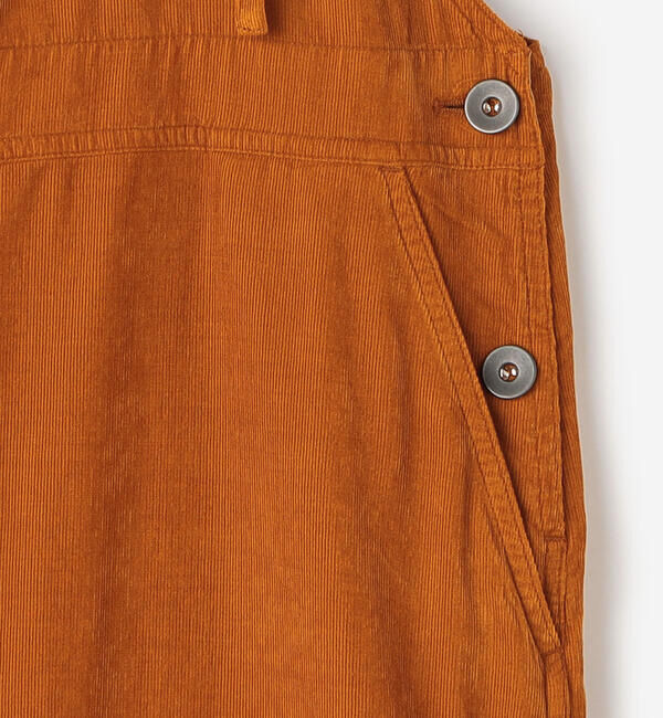 LE GLAZIK「LE GLAZIK | コーデュロイ サロペットスカート WOMEN」|スカート|
