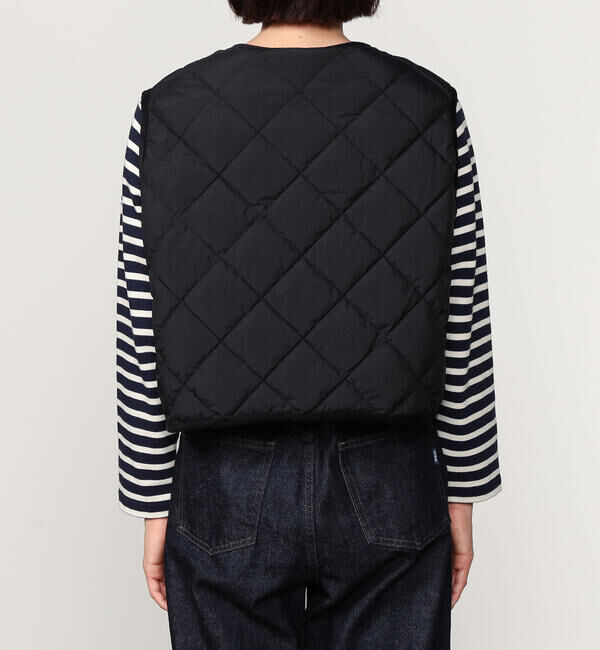 GYMPHLEX「Gymphlex | ナイロンタフタ キルトダウンショートベスト SOLID WOMEN」|その他|