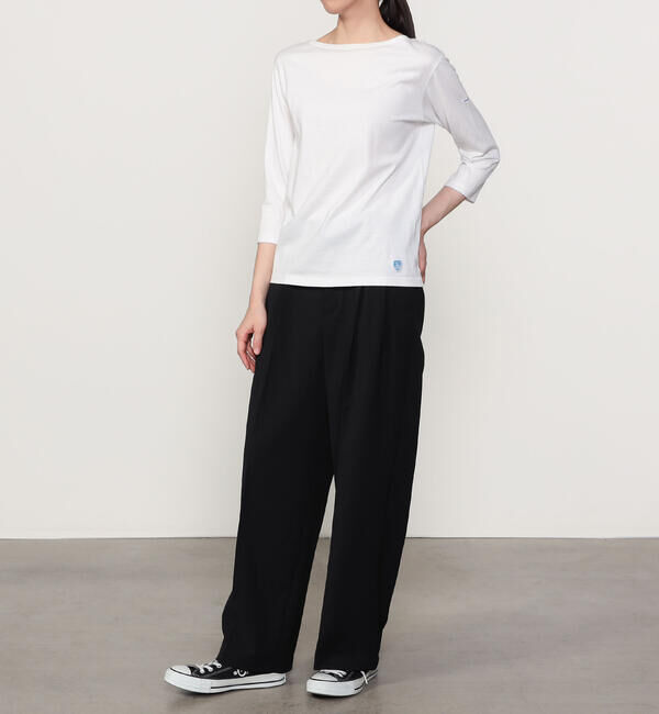  「Goldwin | ツータックストレートパンツ WOMEN」|チノ|