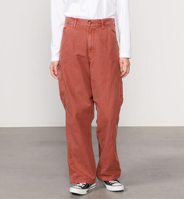  「orSlow | DAD'S FIT OXFORD PAINTER PANTS WOMEN」|チノ|