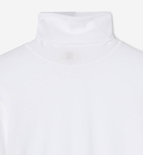 UNFIL「UNFIL | コットンシアージャージー ハイネック長袖Tシャツ WOMEN」|Tシャツ・カットソー|