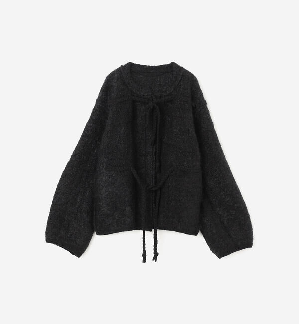 UNFIL「UNFIL | モヘア＆シェットランドウール ニットジャケット WOMEN」|その他|