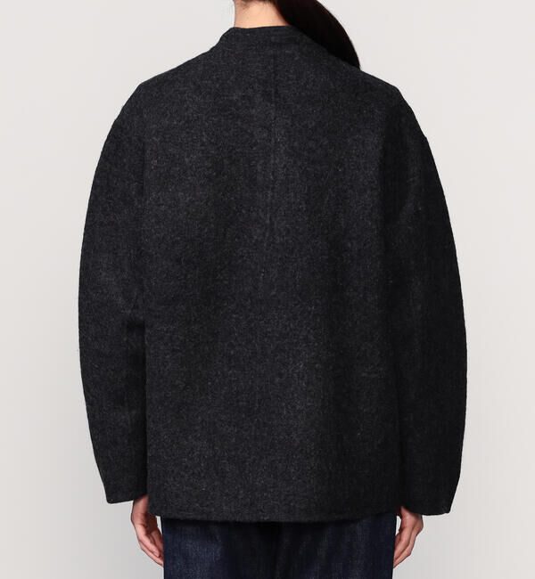  「RYE TENDER | スタンドカラー ジャケット WOMEN」|テーラードジャケット|