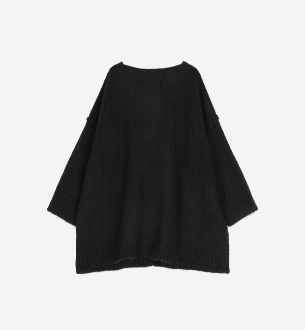  「eunoia | ロング ニットカーディガン WOMEN」|テーラードジャケット|