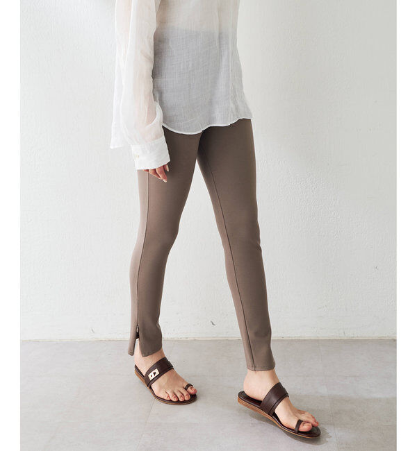  「レギンスZIPパンツ」|チノ|