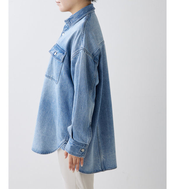  「ドロップデニムシャツ」|シャツ・ブラウス|