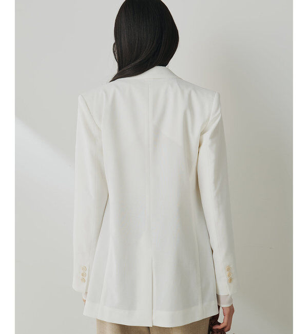  「シアーダブルジャケット」|テーラードジャケット|