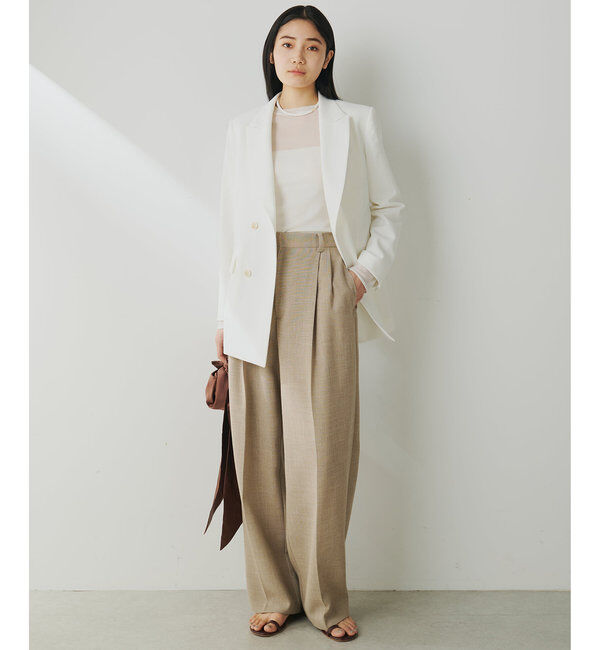  「シアーダブルジャケット」|テーラードジャケット|