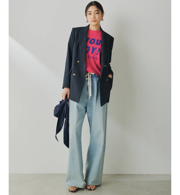  「シアーダブルジャケット」|テーラードジャケット|