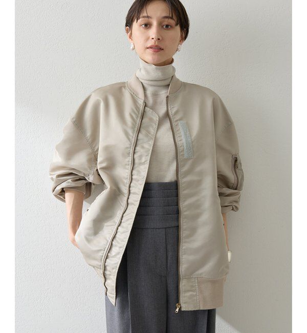  「《12/27 予約スタート》【インフルエンサーコラボ】ナイロンMA-1」|その他|