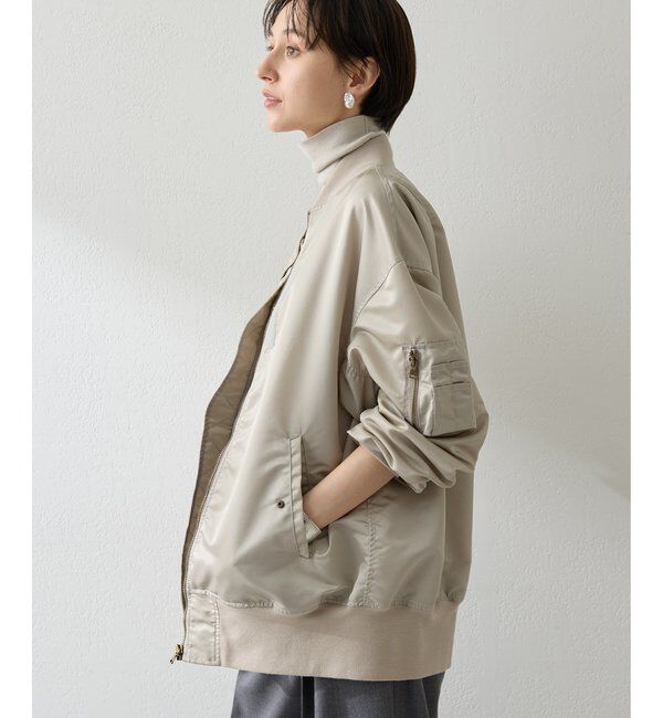  「《12/27 予約スタート》【インフルエンサーコラボ】ナイロンMA-1」|その他|