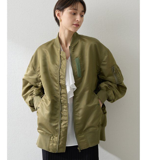  「《12/27 予約スタート》【インフルエンサーコラボ】ナイロンMA-1」|その他|