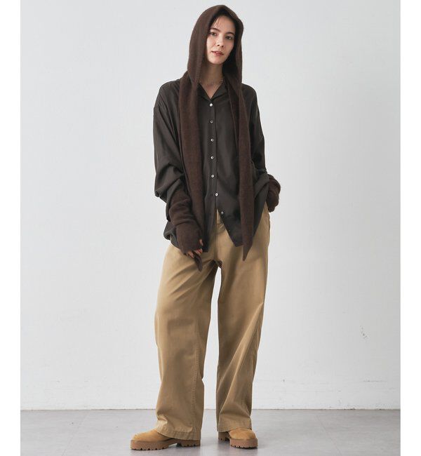  「【THROW】別注カラー Hoodie Scarf」|マフラー|