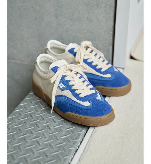  「【THESING】キャンバススエードスニーカー」|ロングブーツ|