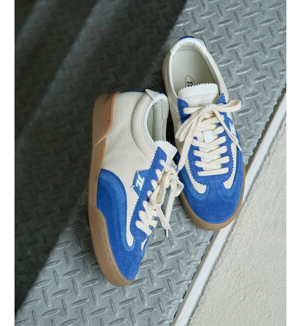  「【THESING】キャンバススエードスニーカー」|ロングブーツ|