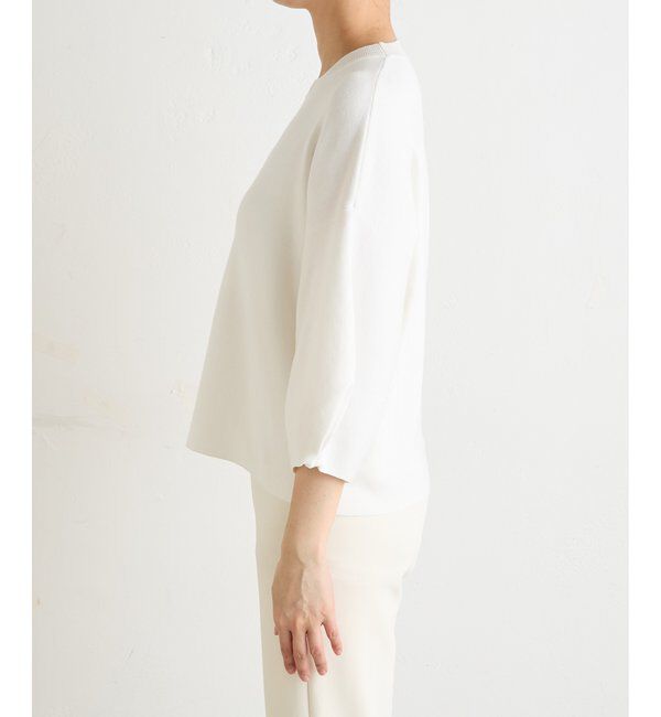 Drawing Numbers「【Drawing Numbers】コットン袖パフニットプルオーバー」|ニット・セーター|