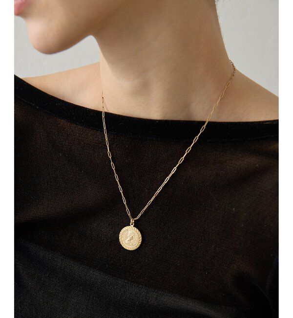 THE PAUSE「【THE PAUSE】コインネックレス」|リング|ゴールド