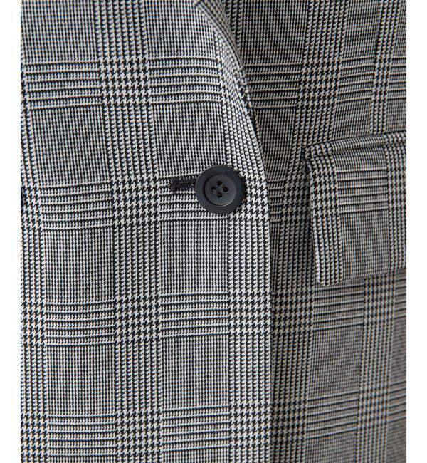 THE PAUSE「【THE PAUSE】チェックダブルジャケット」|テーラードジャケット|